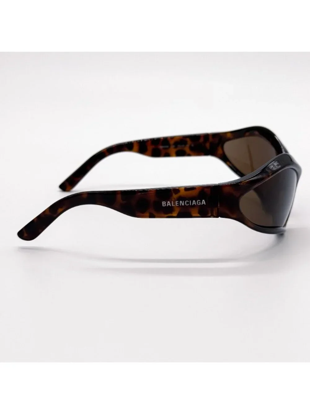 NEW BALENCIAGA BB0314S 002 SUNGLASSES HAVANA UNISEX GEOMETRIC EYEWEAR BALENCIAGA - Picture 5 of 9